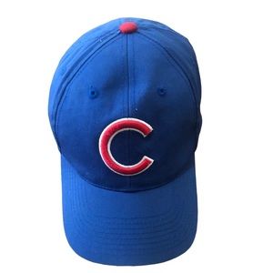 Chicago Cubs Youth Baseball Cap Hat Adjustable Team MLB Blue Red Embroid…